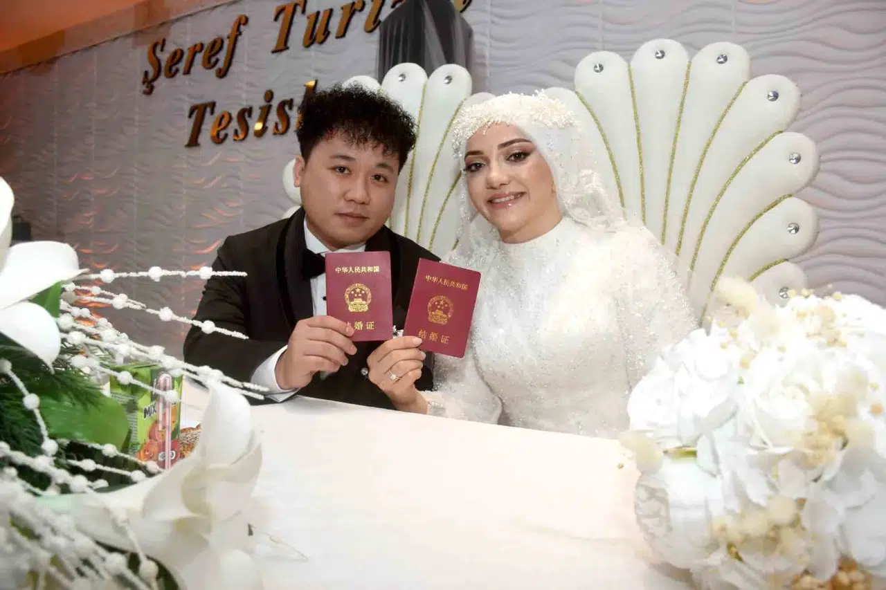 Rize’ye Çinli Damat