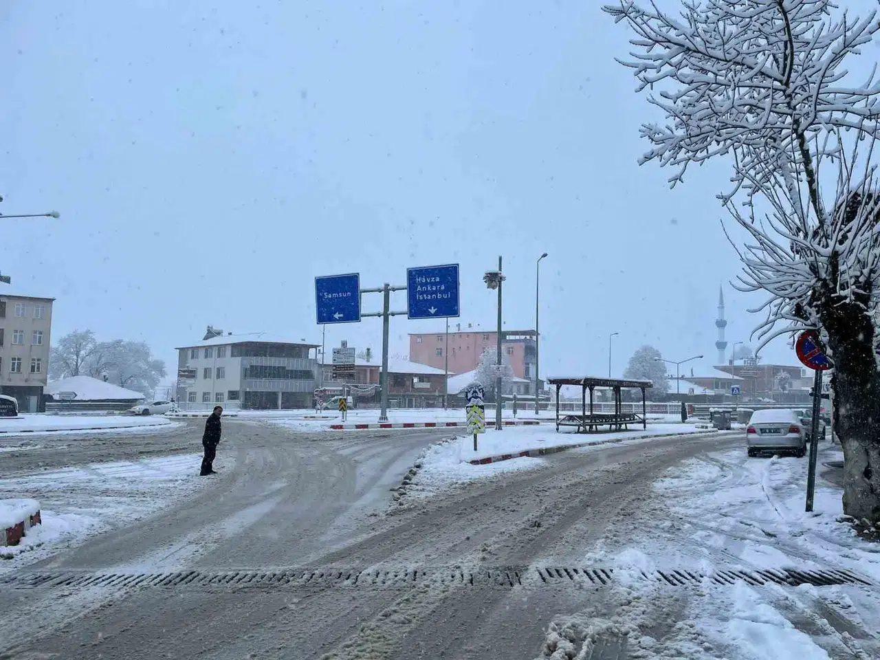 Samsun’da Eğitime Kar Manisi