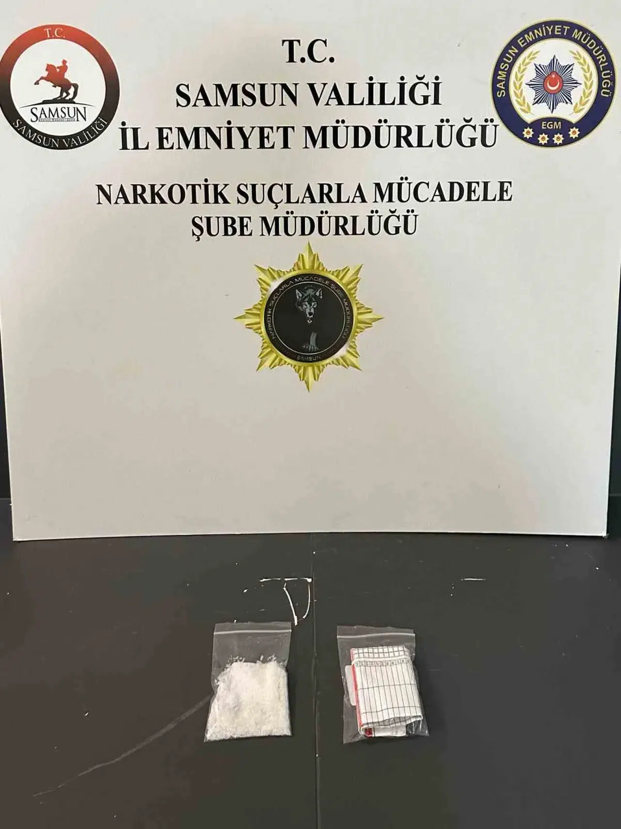 Samsun’da Uyuşturucuyla Yakalanan Şahıs Gözaltına Alındı