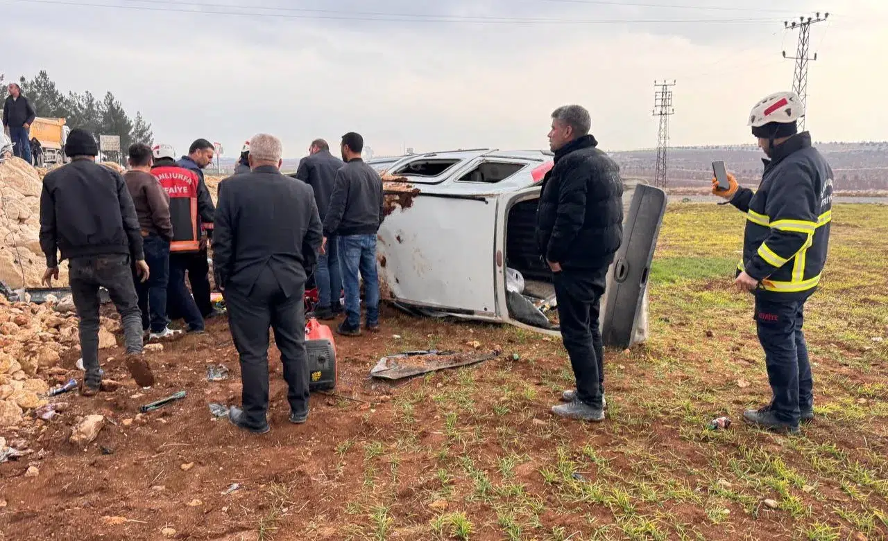 Şanlıurfa’da Trafik Kazası: 2 Yaralı