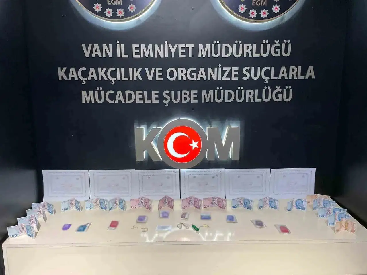Van’da Gümrük Kaçakçılığı Operasyonu