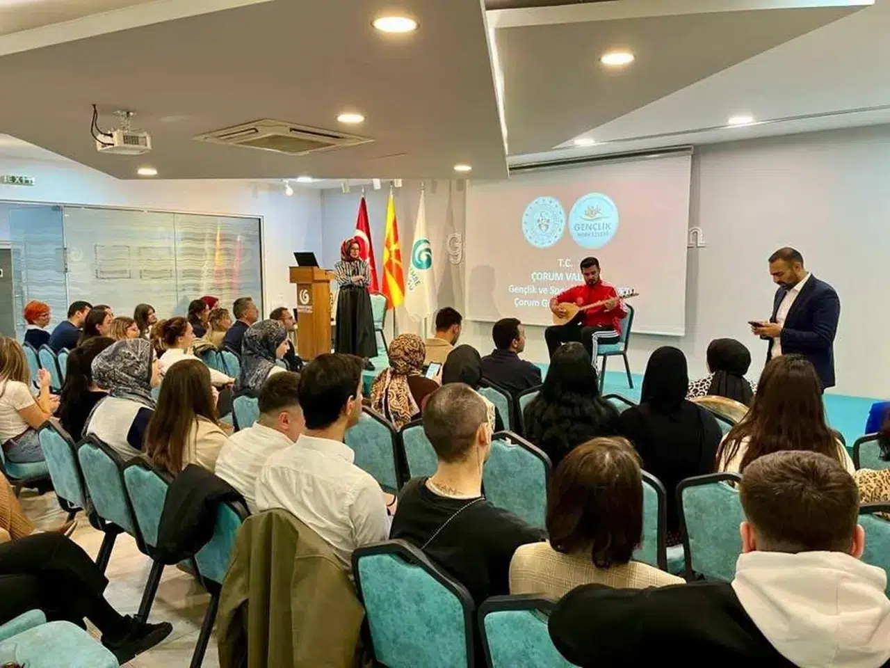 Çorumlu Gençler, Makedonya’da Kültür Köprüsü Kuruyor