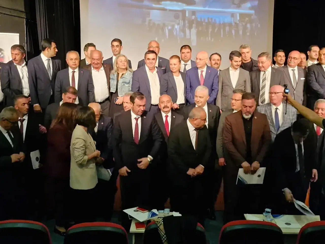 İsbir, Belediyeler Birliği Toplantısında