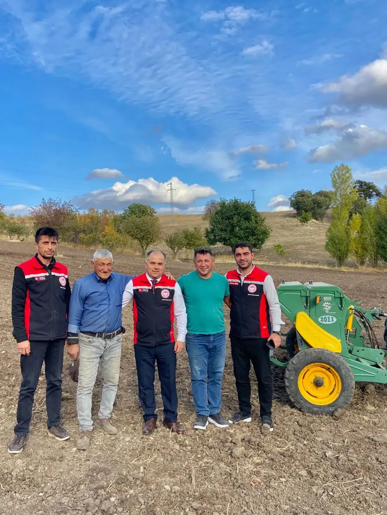 Tarım Heyetinden Ekim Kontrolü