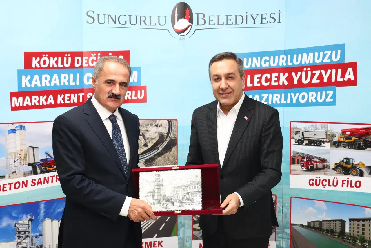 Dere, TCDD Genel Müdürünü Ağırladı