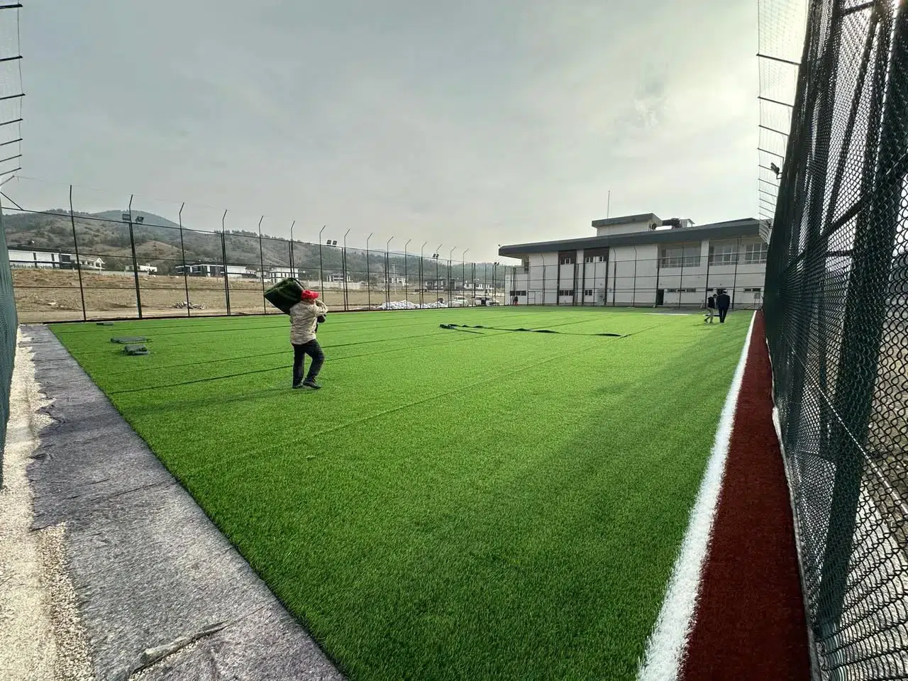 Osmancık'ta Yeni Futbol Sahasında Sona Yaklaşıldı
