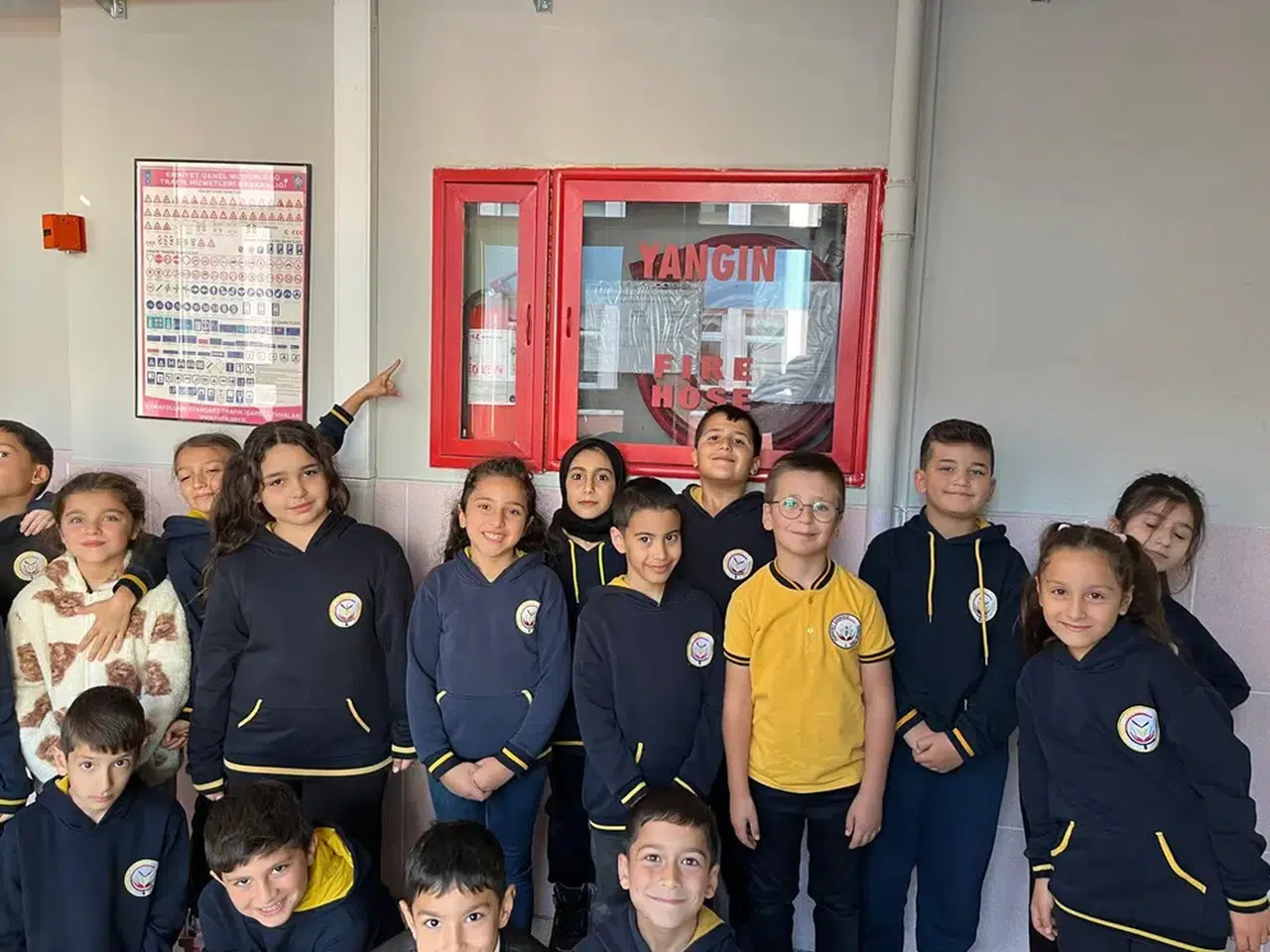 Minikler ‘Yangın Dedektifi’ Oldu