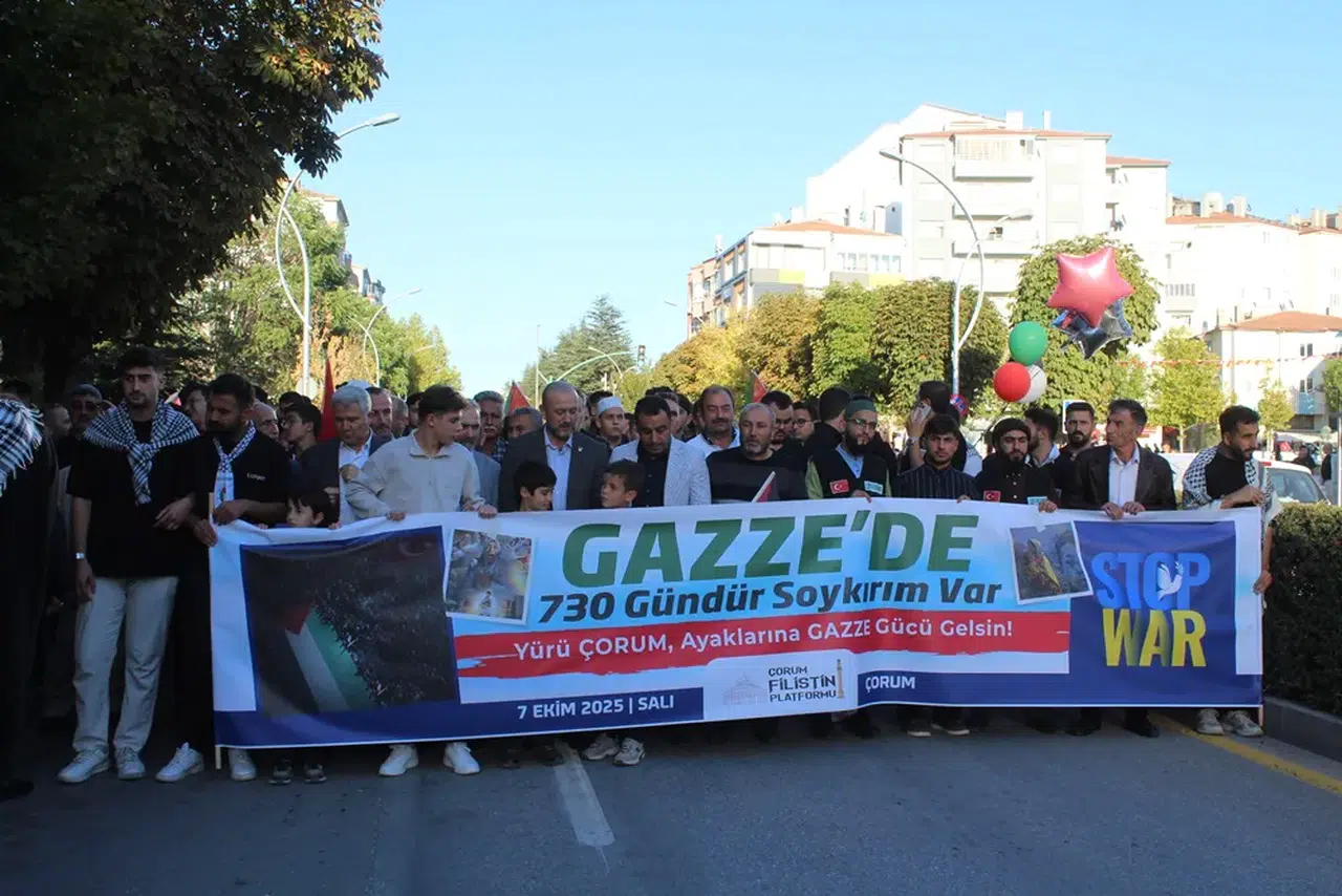 Çorum, Filistin İçin Tek Yürek