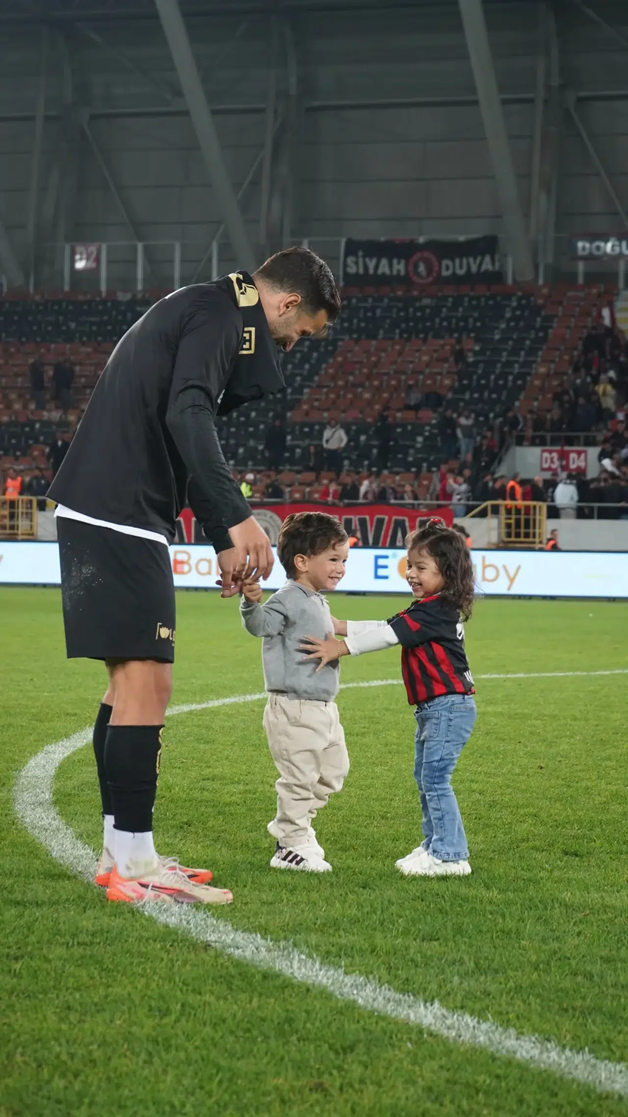 Futbolcuların Çocukları da Kaynaşıyor