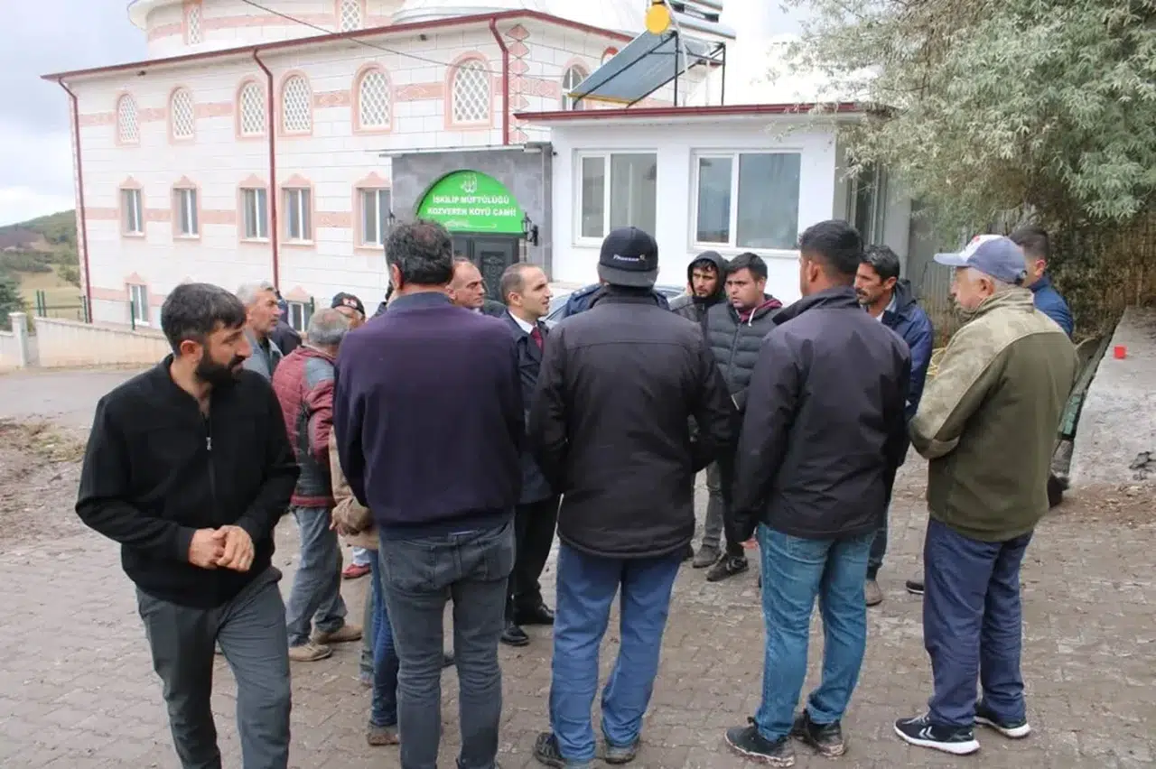 Kaymakam Polat’tan Evi Yanan Ailelere Ziyaret