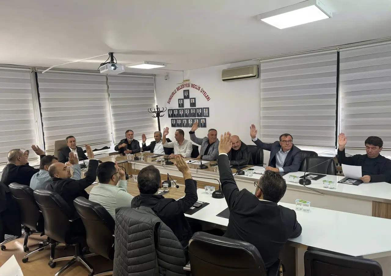 Sungurlu’da Tüm Maddeler Oy Birliğiyle Geçti
