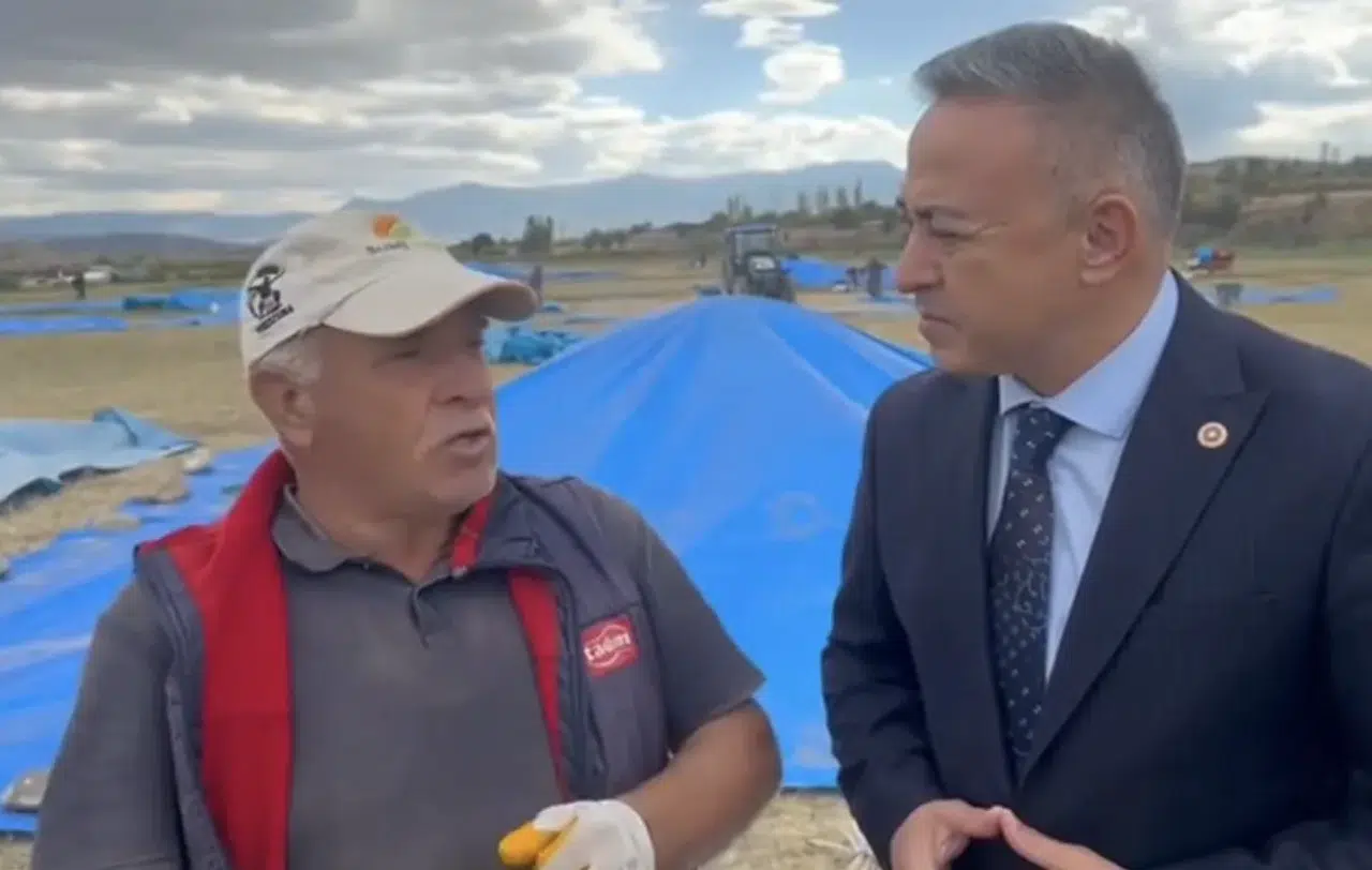 Tahtasız, Çeltik Üreticisini Dinledi