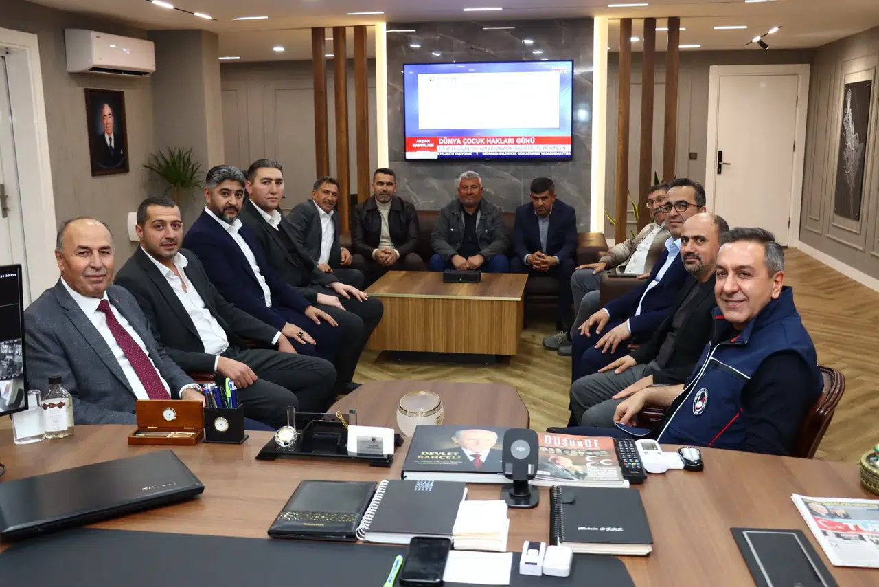 Arslan ve MHP ‘lilerden Dere'ye Ziyaret