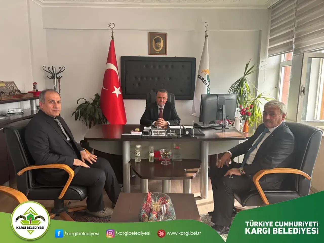 Gelecek Partisi’nden Başkan Dereli’ye Ziyaret