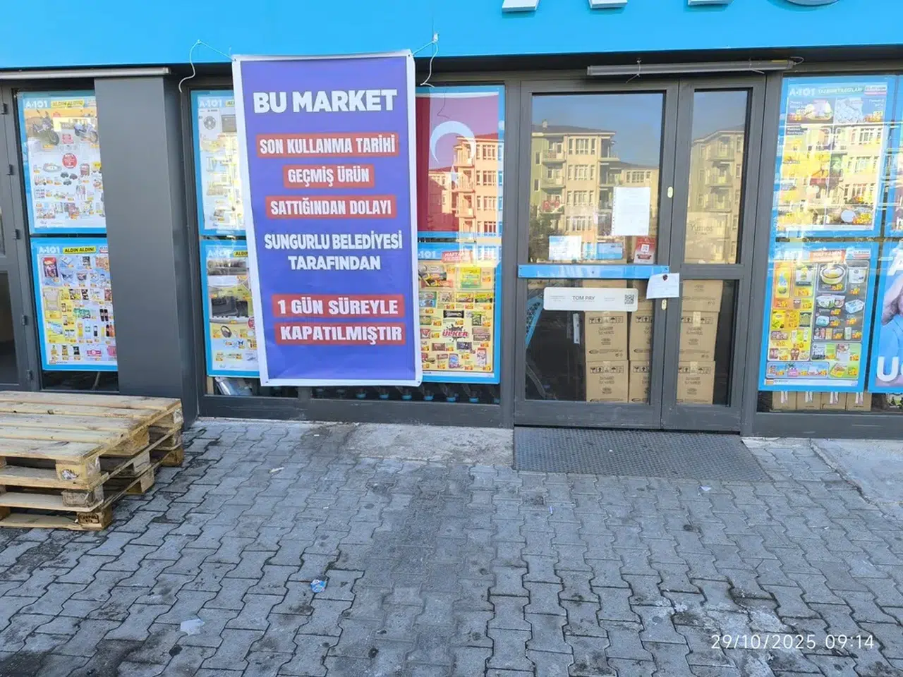 Tarihi Geçmiş Ürün Satan Markete Kapatma Cezası
