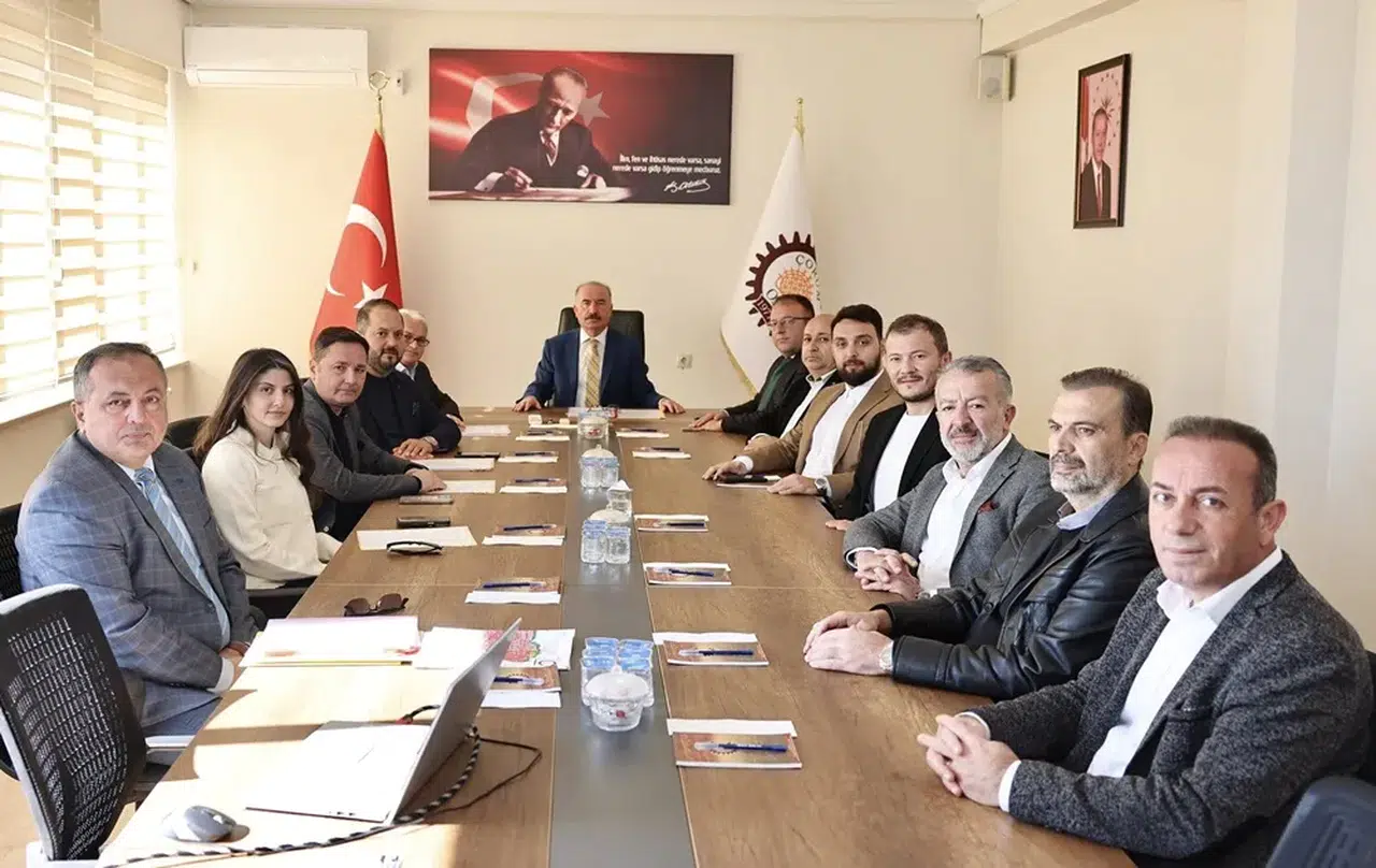 OSB Yönetimi Toplandı