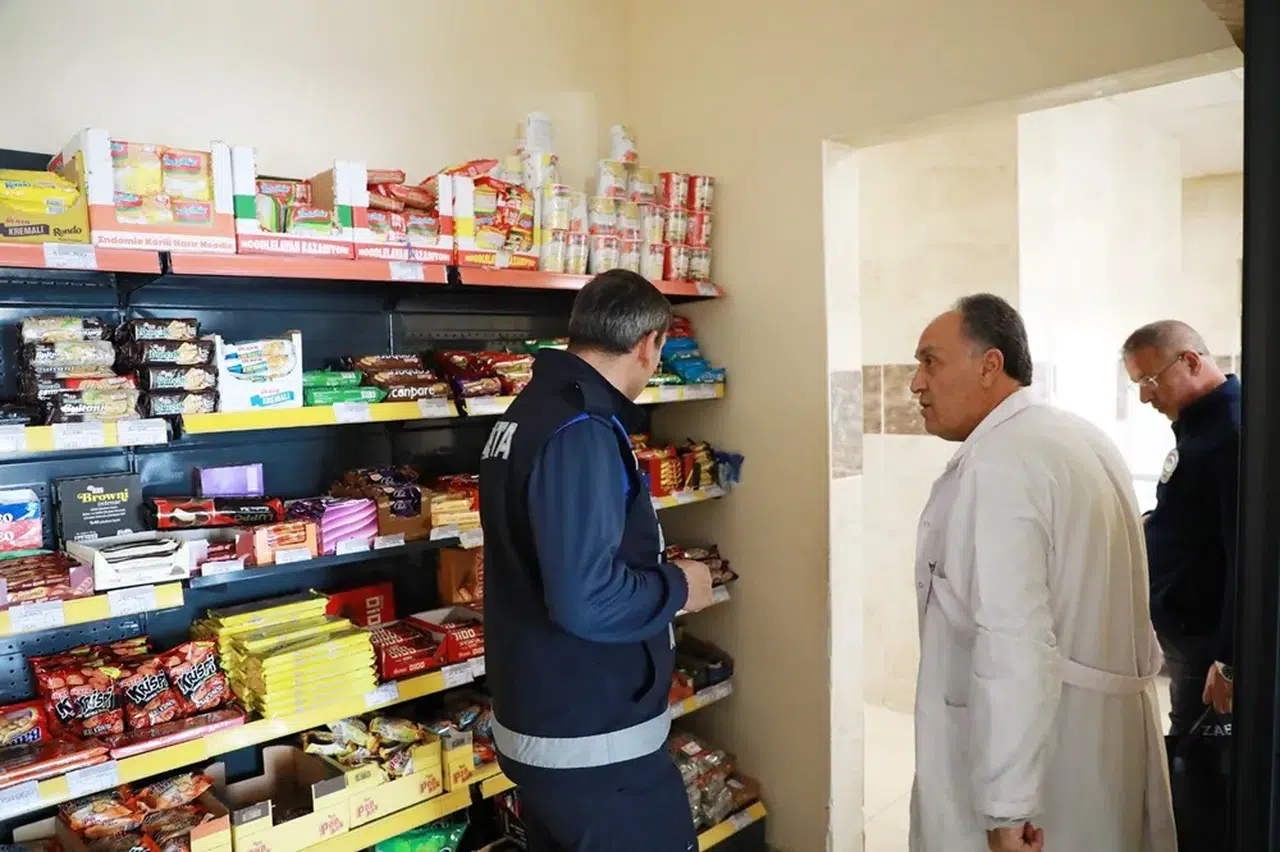 Zabıta Ekiplerinden Okul Kantinlerine Denetim