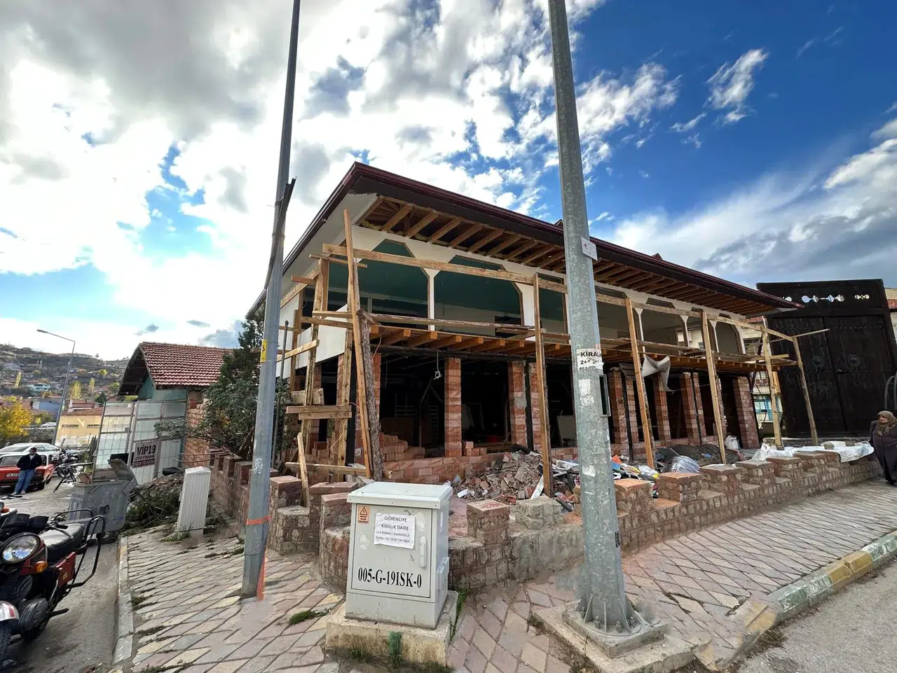 İskilip'te Yeni Sosyal Tesiste Sona Yaklaşıldı