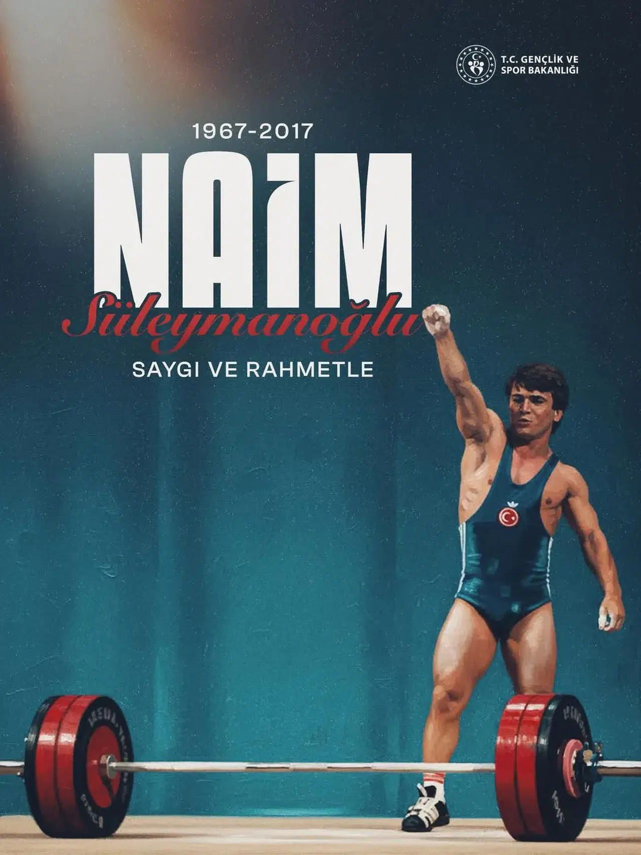 Gençlik ve Spor’dan Süleymanoğlu Paylaşımı