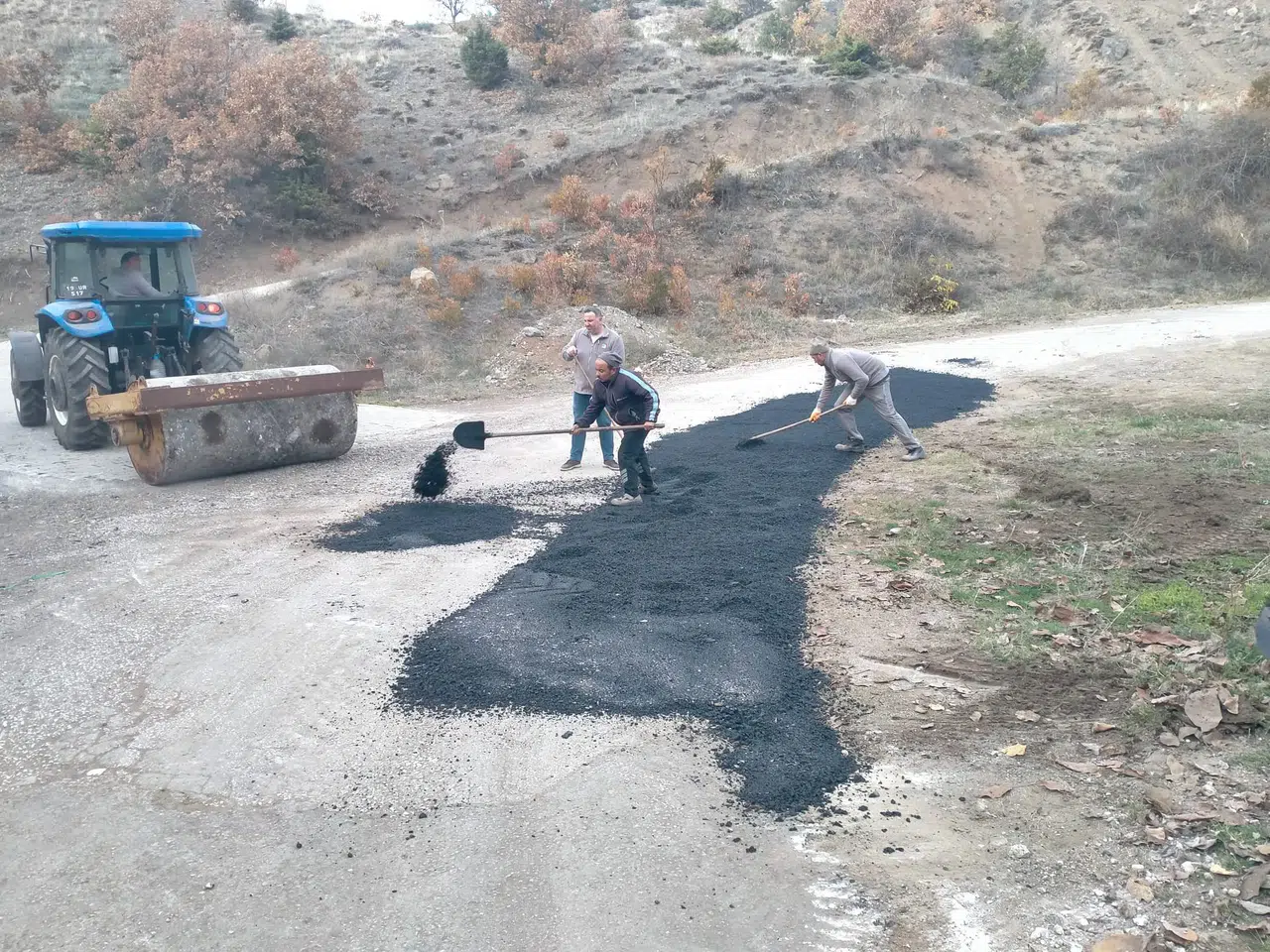 Kızılcapelit’te Yama Mesaisi