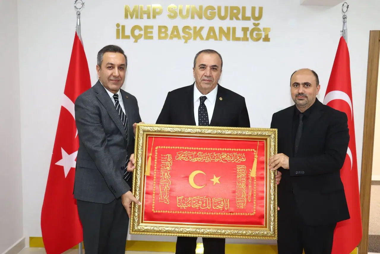 Dere ve MHP Heyetinden Sungurlu Teşkilatlarına Ziyaret