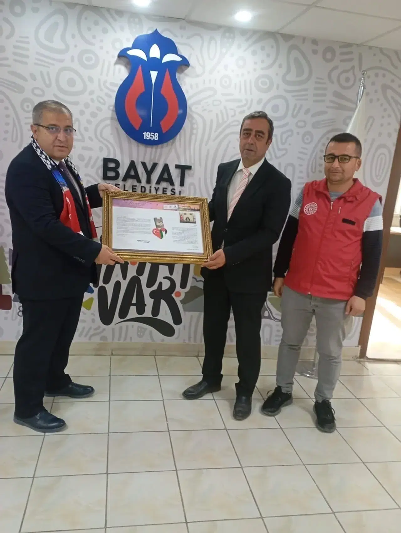 Gazze Mektubu Tablo Oldu