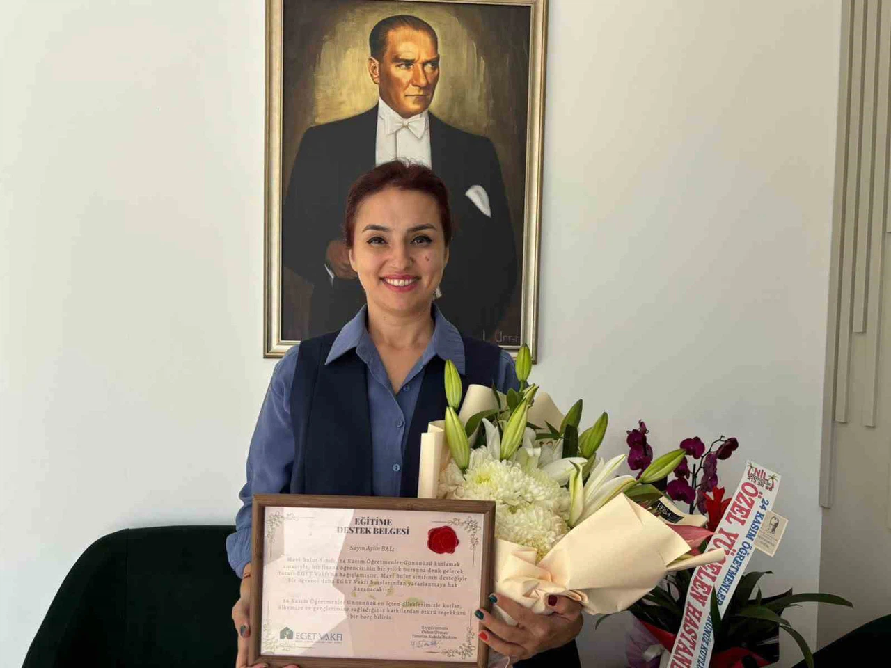 MTK Koleji 3-C sınıfı velilerinden anlamlı öğretmenler günü hediyesi