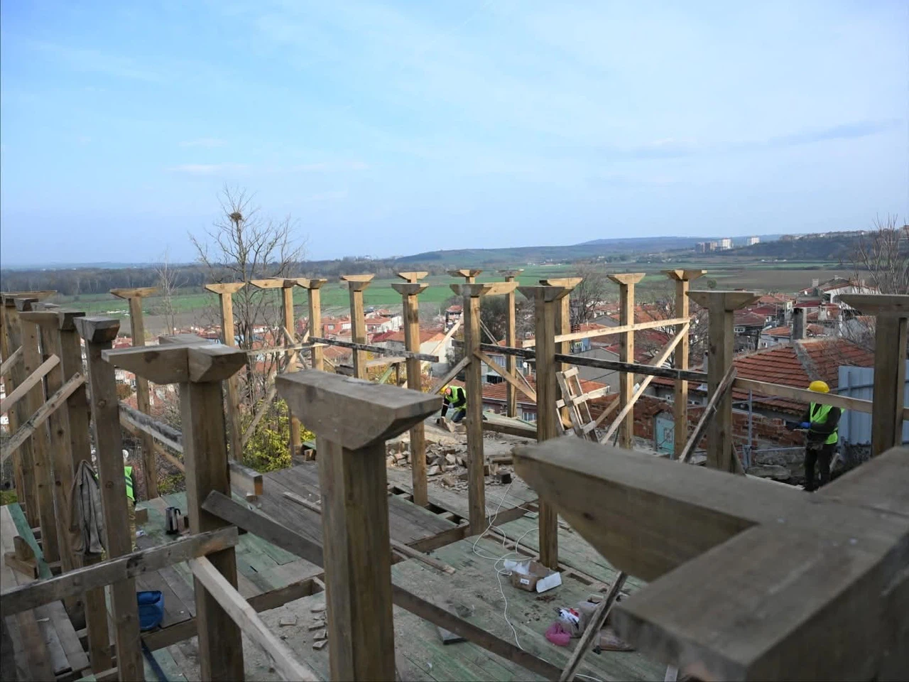 Muradiye Mevlevihanesi ihya çalışmaları devam ediyor