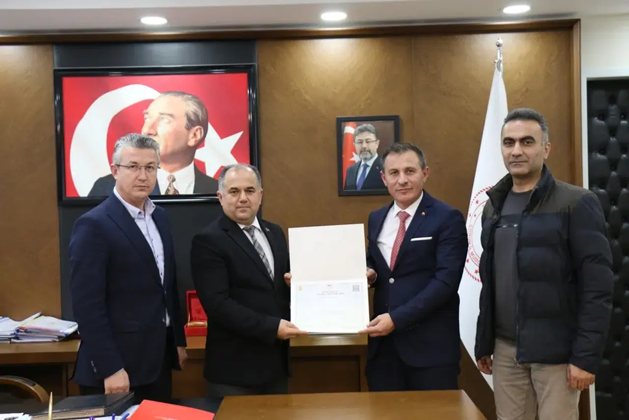 Çorumlu Yetiştiricilere Birinci Sınıf Belge