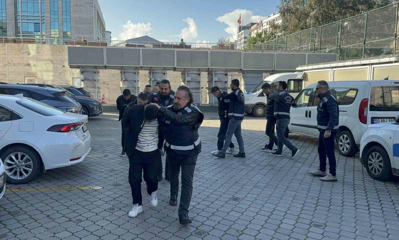 Samsun’da 2 kişinin yaralandığı silahlı saldırıda 7 kişi tutuklandı
