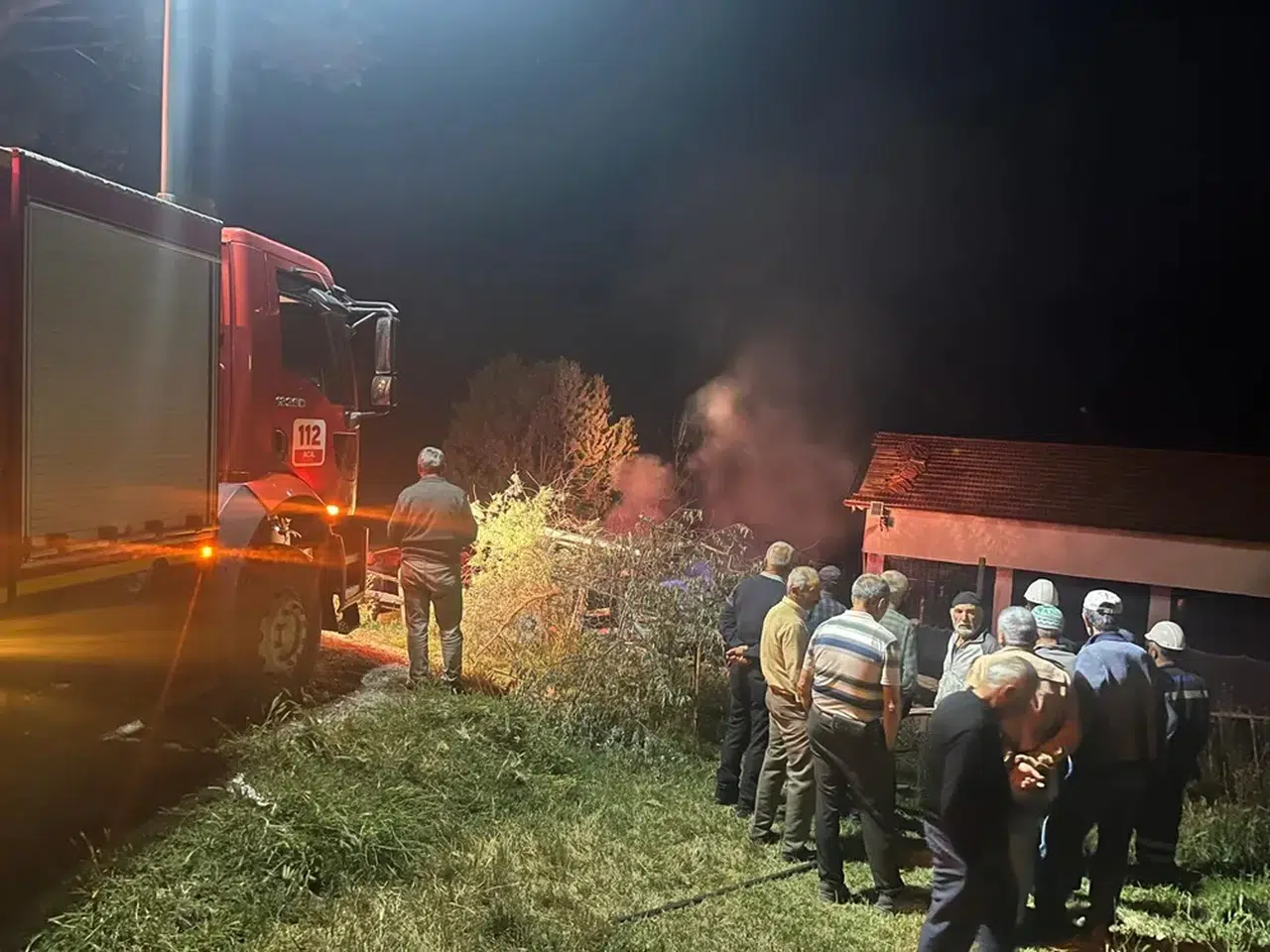 Samanlık Yangını Korkuttu