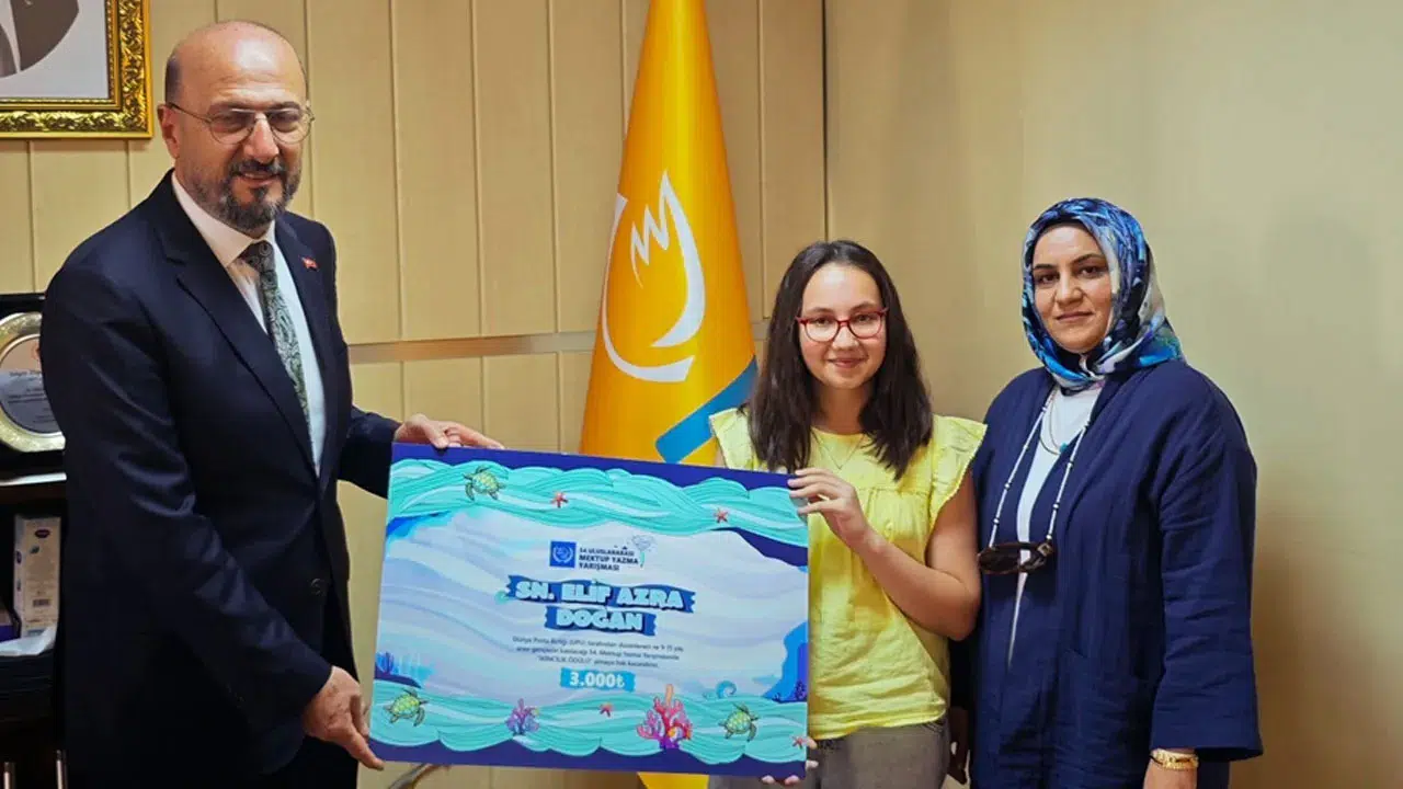 Çorumlu Öğrenci Mektup Yarışmasında İkinci Oldu