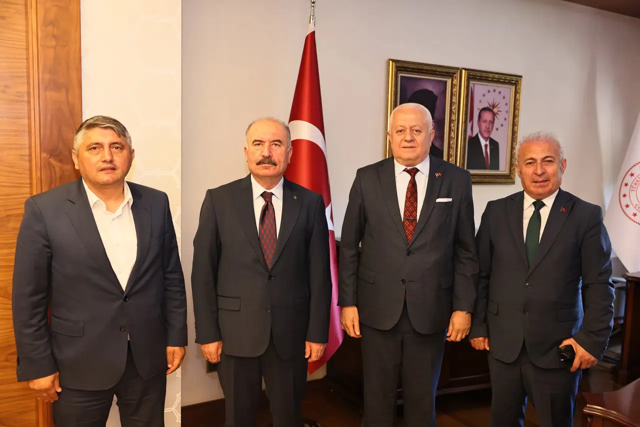 STK Yöneticilerinden Çalgan'a Nezaket Ziyareti
