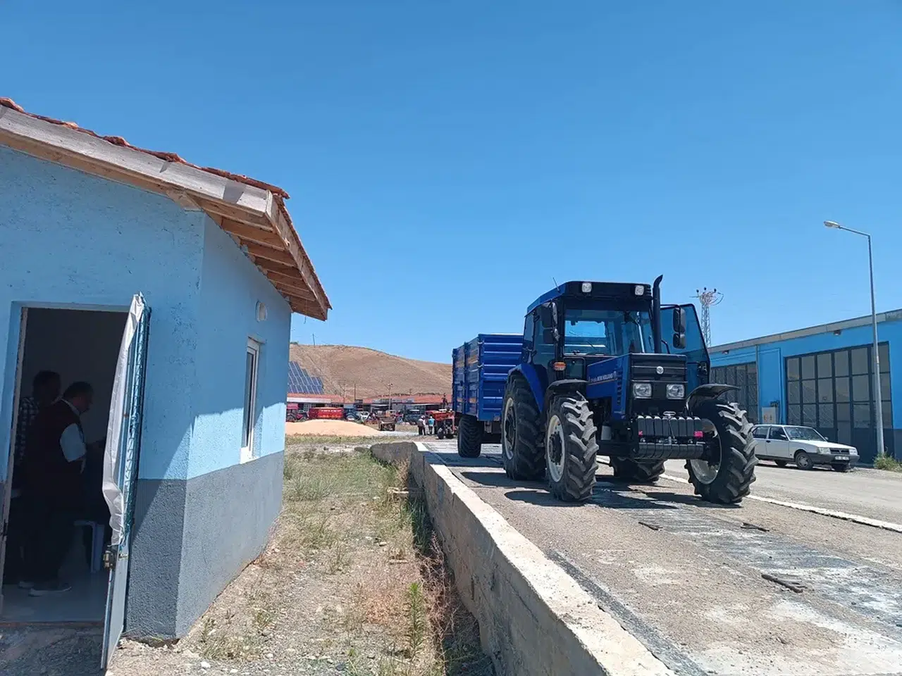 TMO, Uğurludağ’da Hububat Alımına Başladı