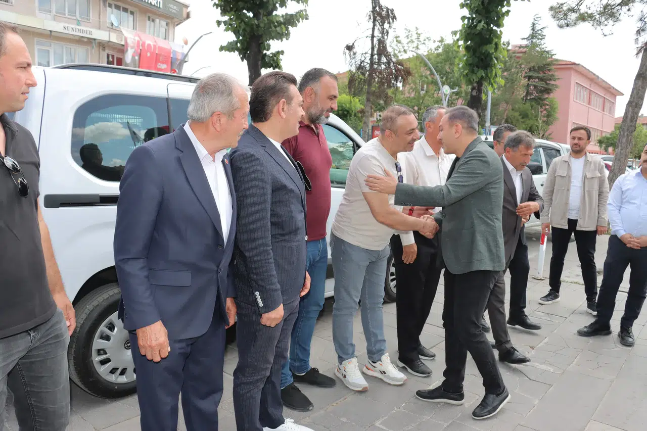 Başkan Dere Görevine Başladı