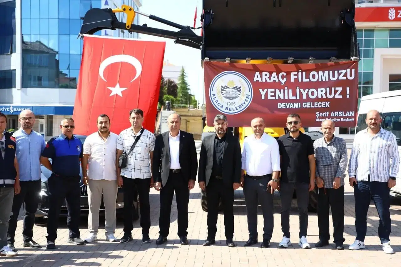 Alaca Belediyesi Araç Filosunu Güçlendirdi