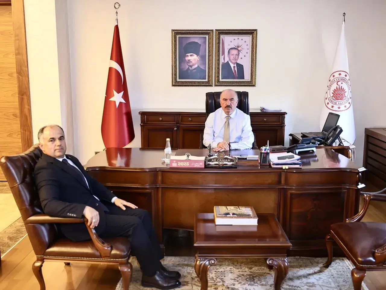 Yeni Müdürden Valiye Ziyaret