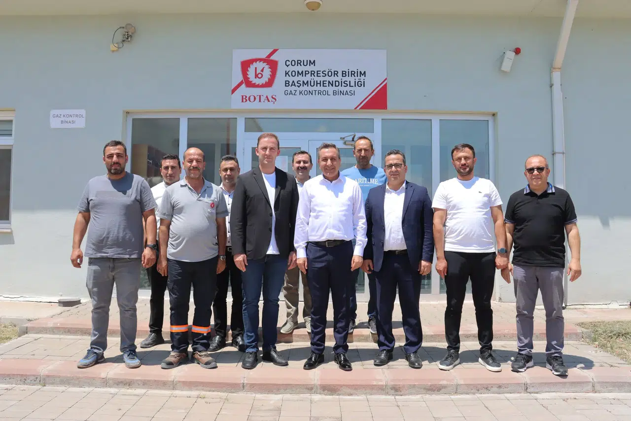 Dere, BOTAŞ Personelini Ziyaret Etti