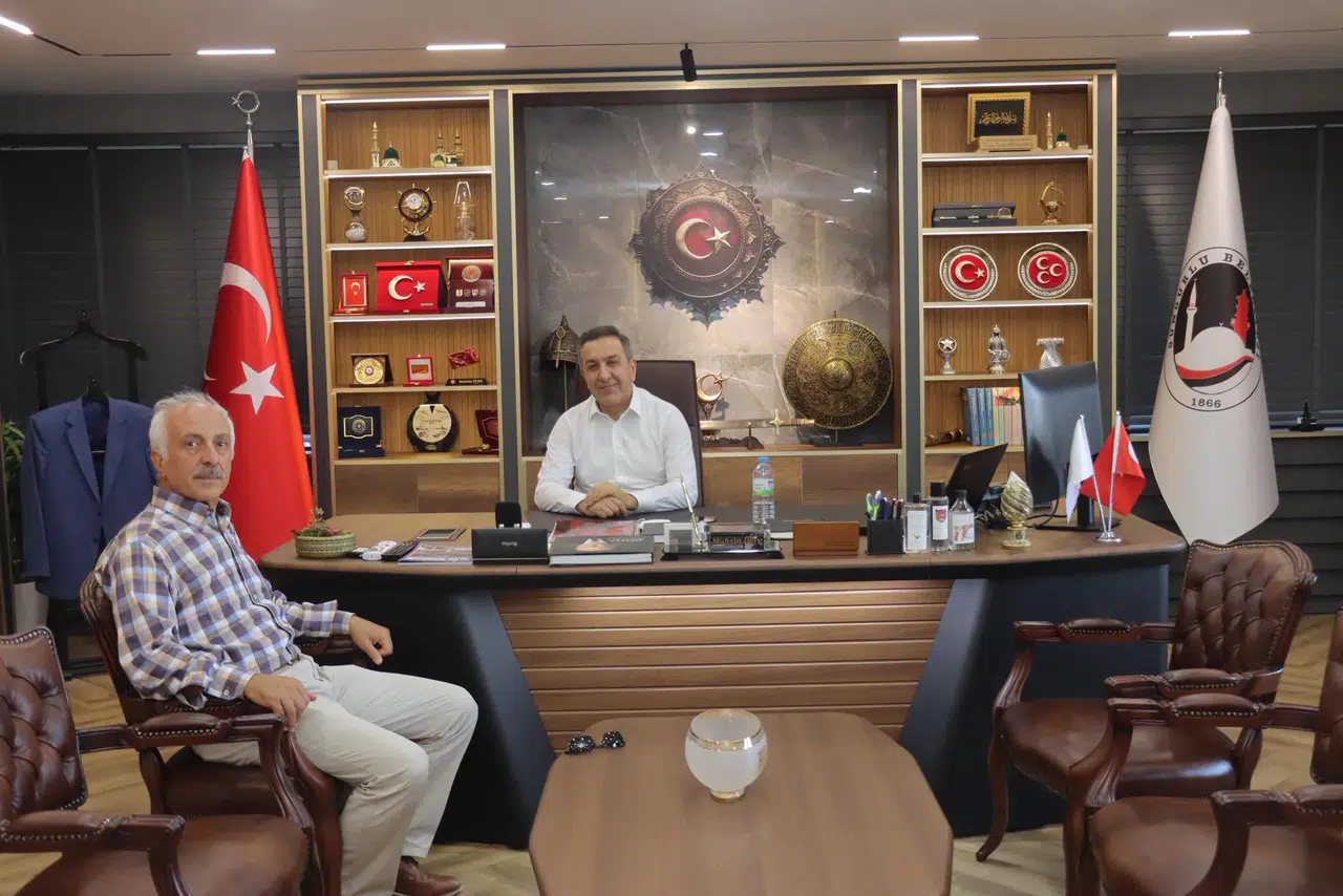 Zeki Gül, Başkan Dere'yi Ziyaret Etti