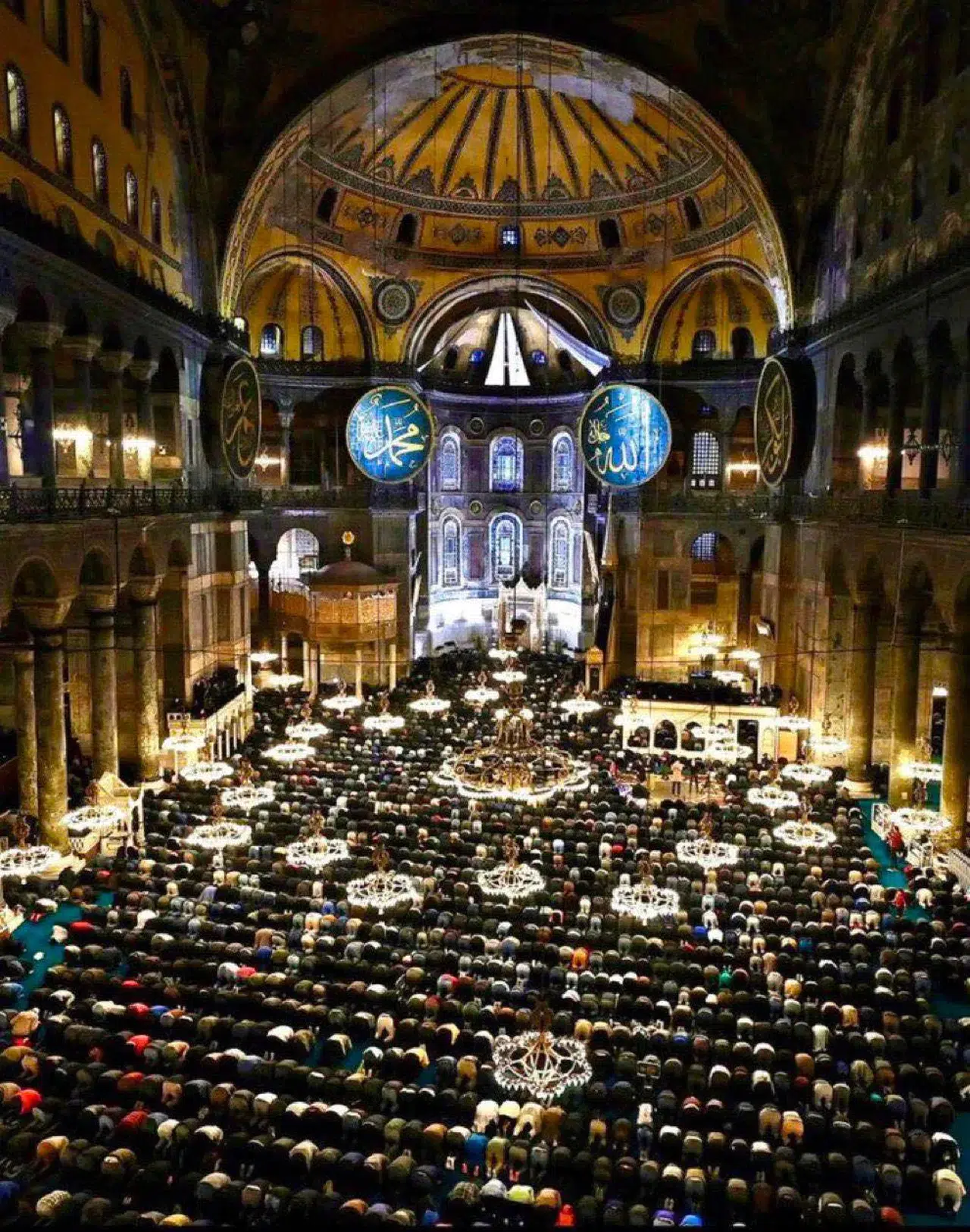 Ahlatcı'dan Ayasofya paylaşımı