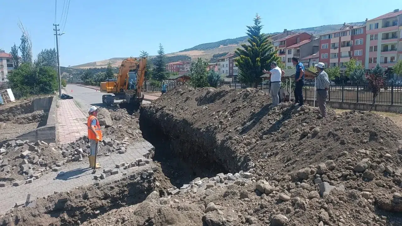 Bayat’ta Altyapı Çalışmaları