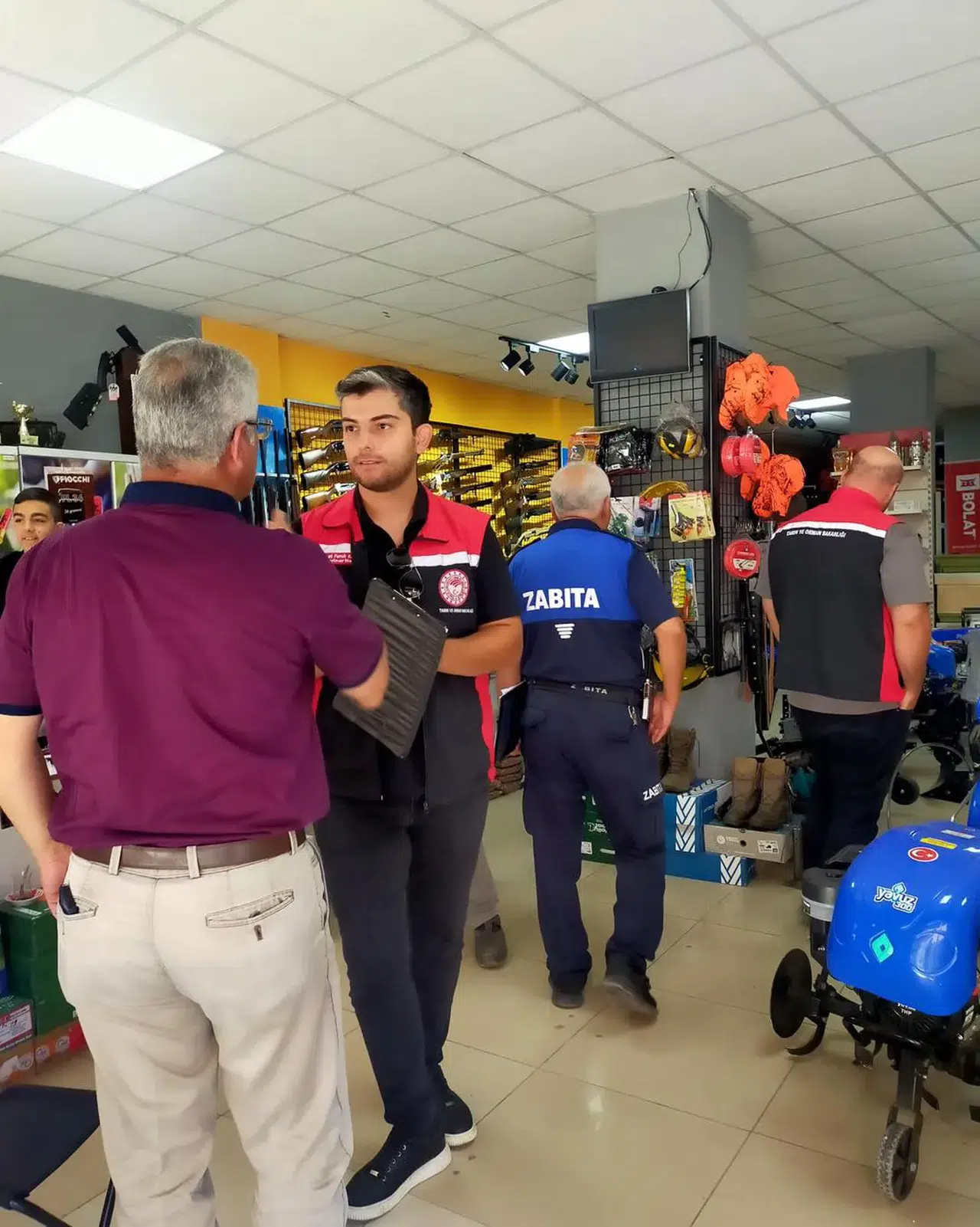 Osmancık'ta Av Bayilerine Yönelik Ortak Denetim