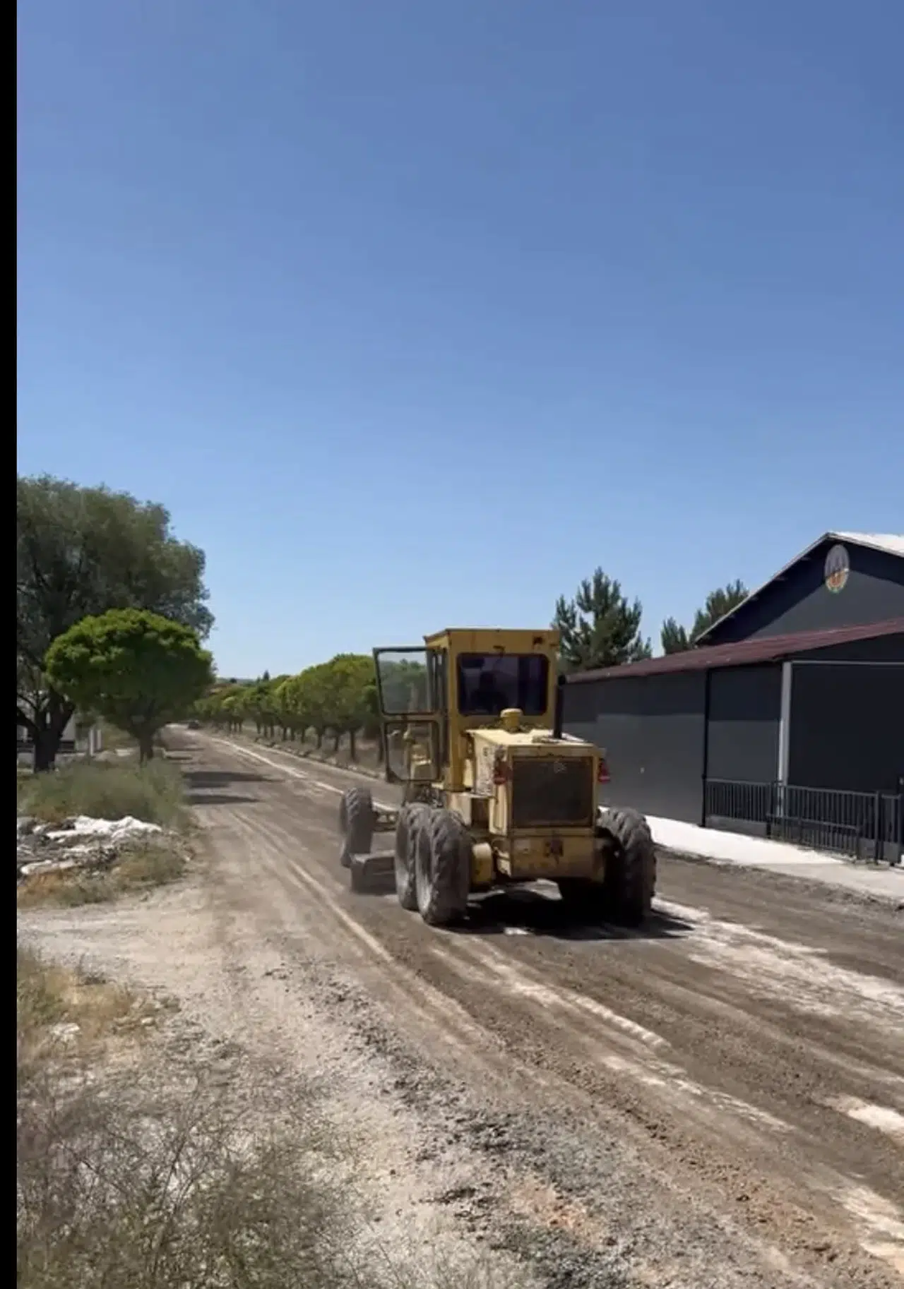 Alaca'da Yol Çalışması Başladı