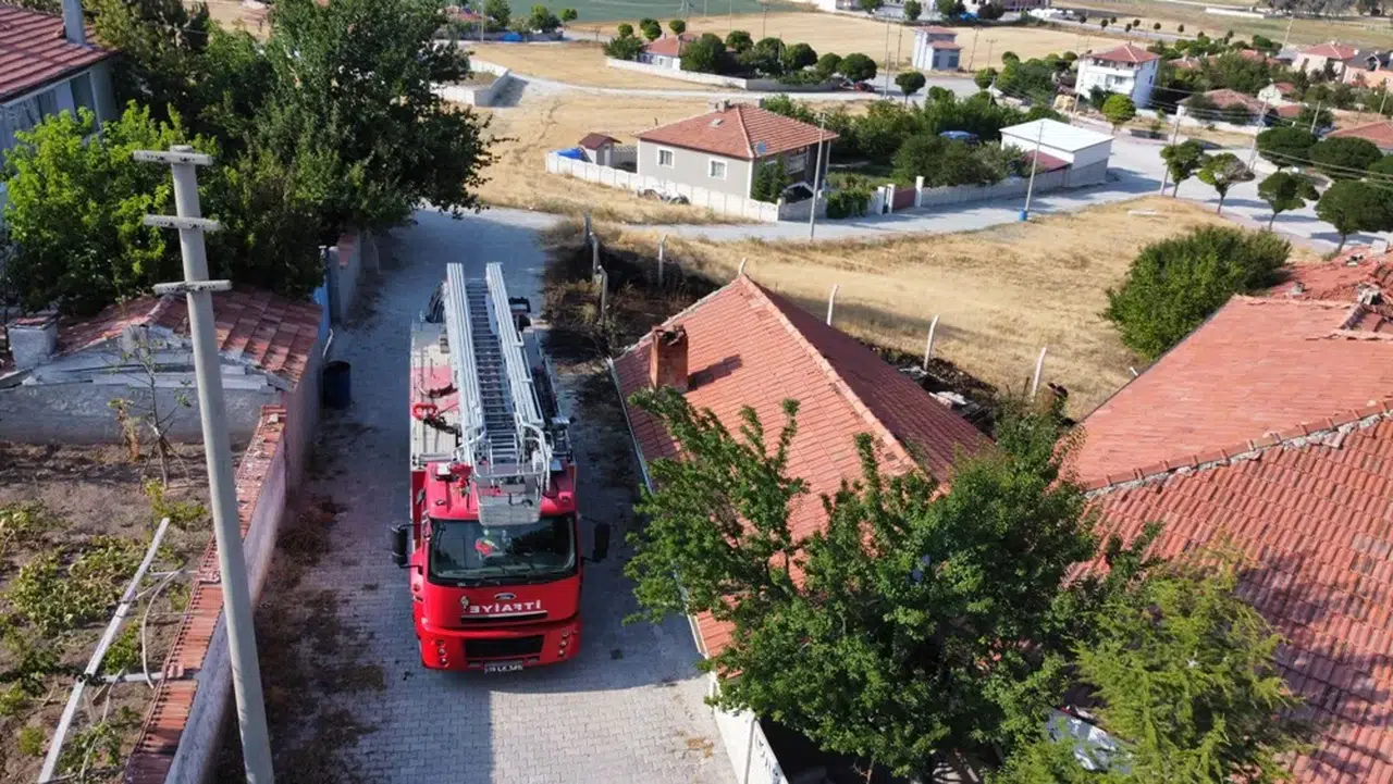 Yangına Erken Müdahale Facianın Önüne Geçti