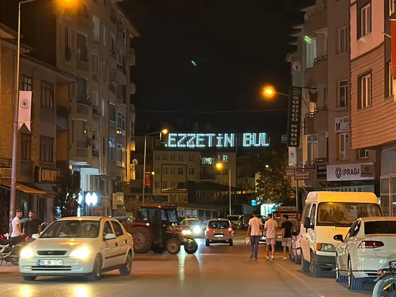 İskilip’in Girişi Işıl Işıl Oldu