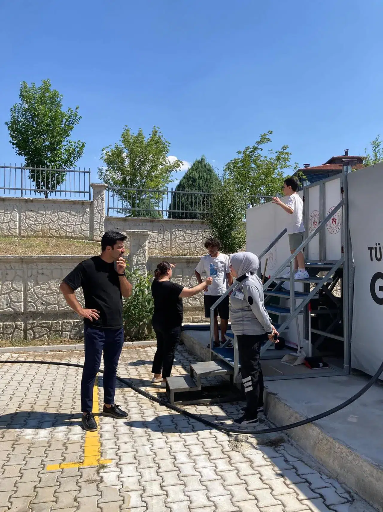 Spor Hizmetleri Müdürü, Kale Mahallesindeki Portatif Havuzu İnceledi