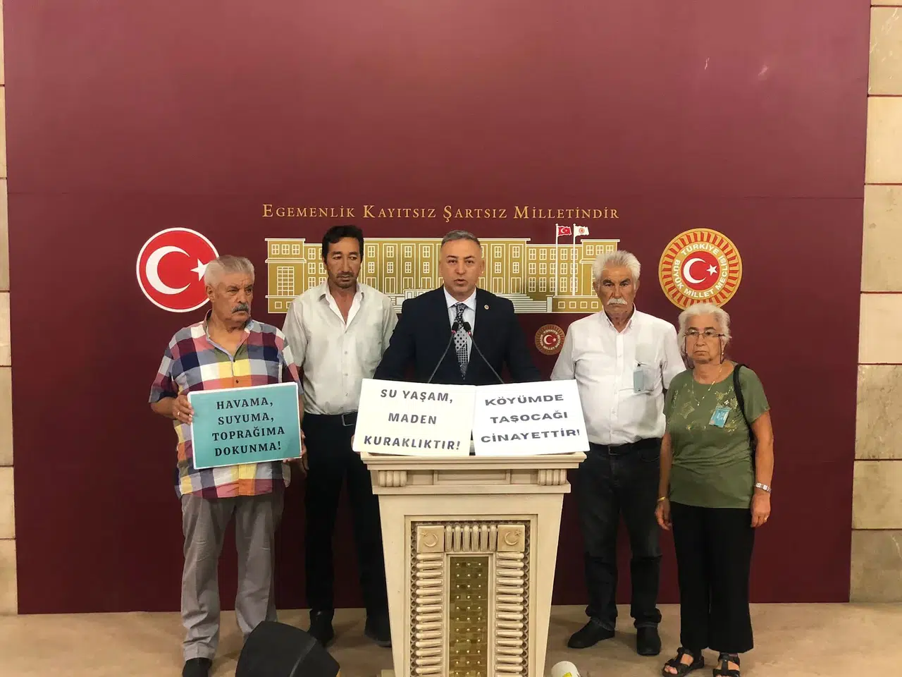 Karakaya Köyünün Taş Ocağı İsyanı Meclise Taşındı