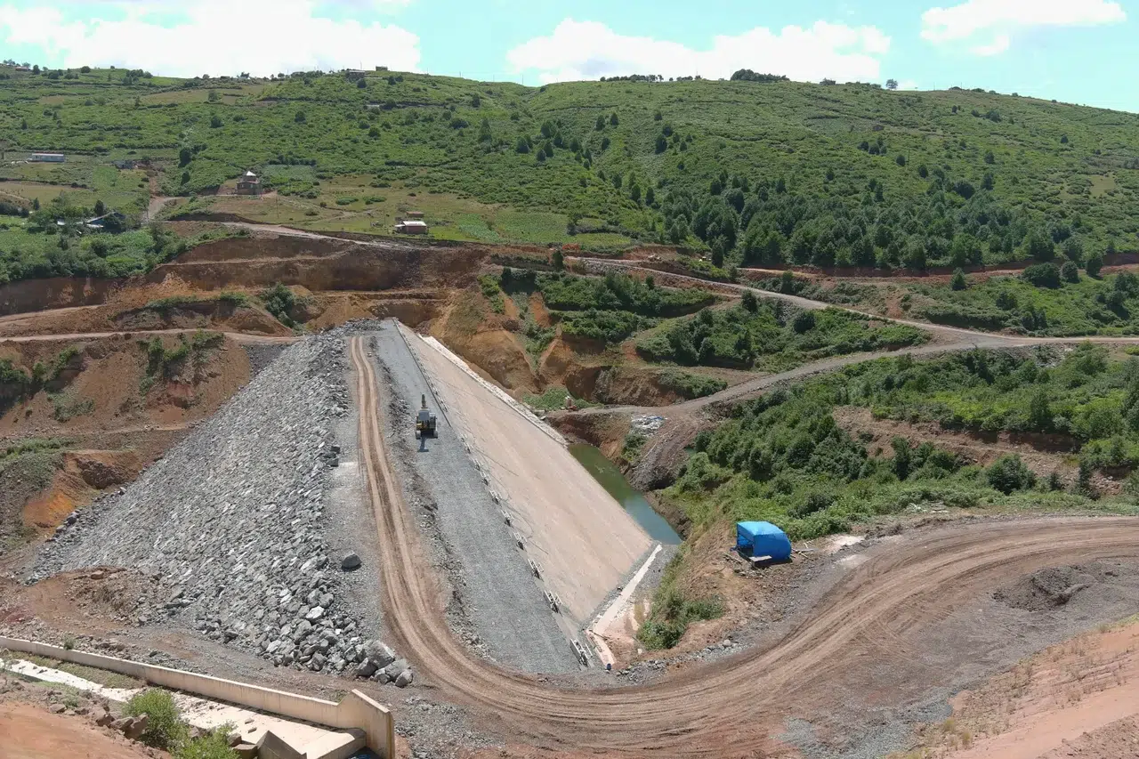 Ordu'da Korgan Barajı'ndaki çalışmalarda sona gelindi