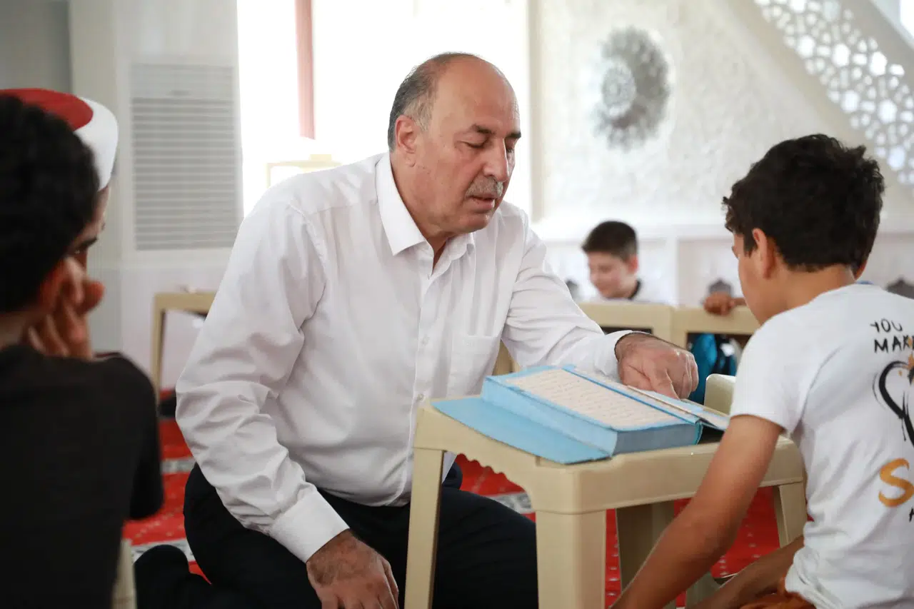 Yaz Kur'an Kursundaki Öğrencilere Ziyaret