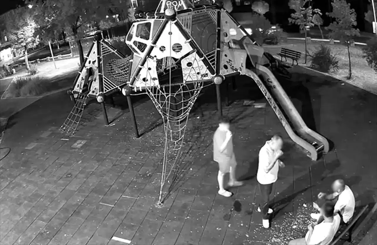 Yalova'da zabıta ekipleri parkta çekirdek kabuklarını yere atanlara temizlik yaptırdı